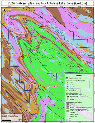Anticline Lake zone